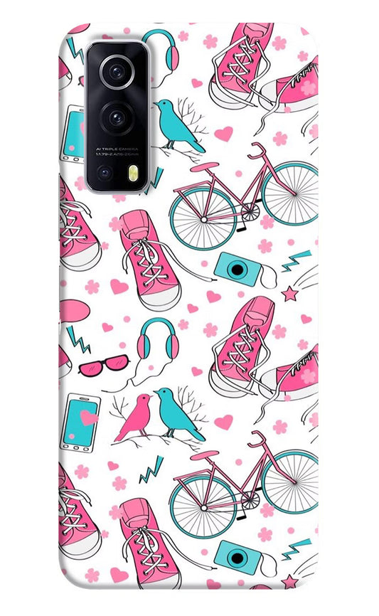 Artwork iQOO Z3 5G Hard Case Back Cover by Casekaro