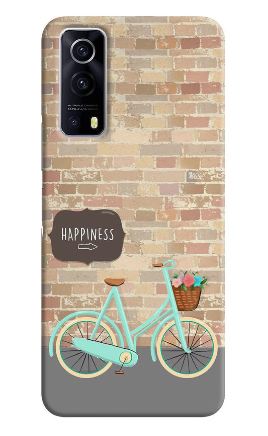 Happiness Artwork iQOO Z3 5G Hard Case Back Cover by Casekaro