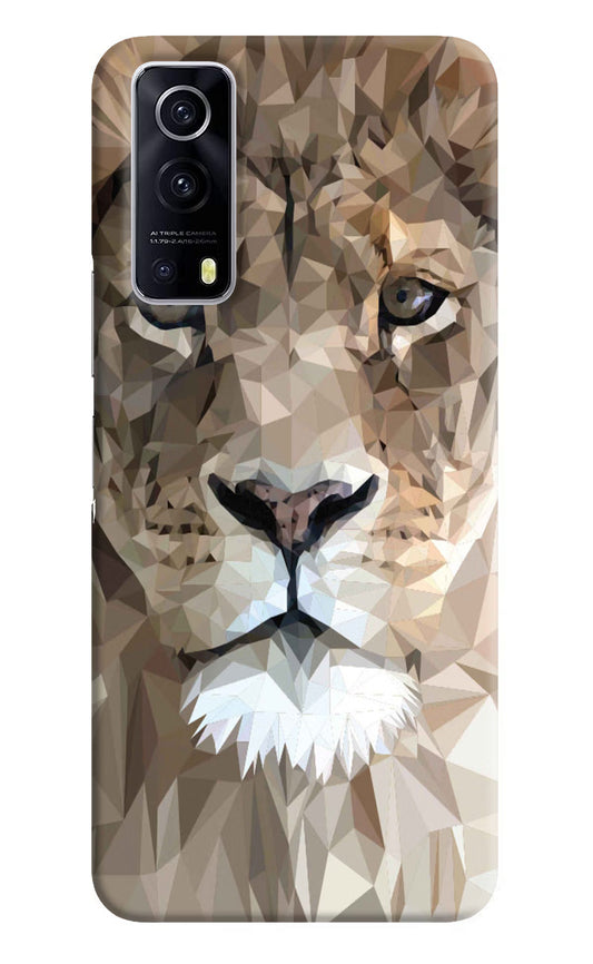 Lion Art iQOO Z3 5G Hard Case Back Cover by Casekaro