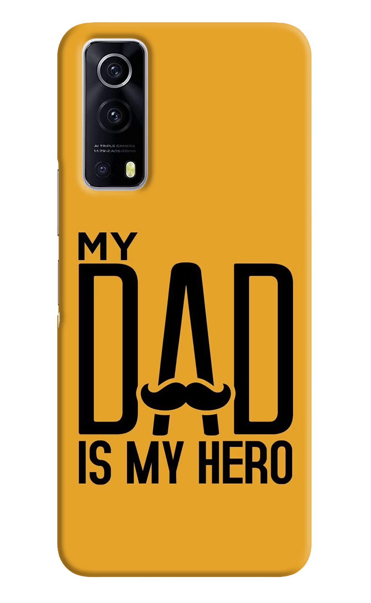 My Dad Is My Hero iQOO Z3 5G Hard Case Back Cover by Casekaro