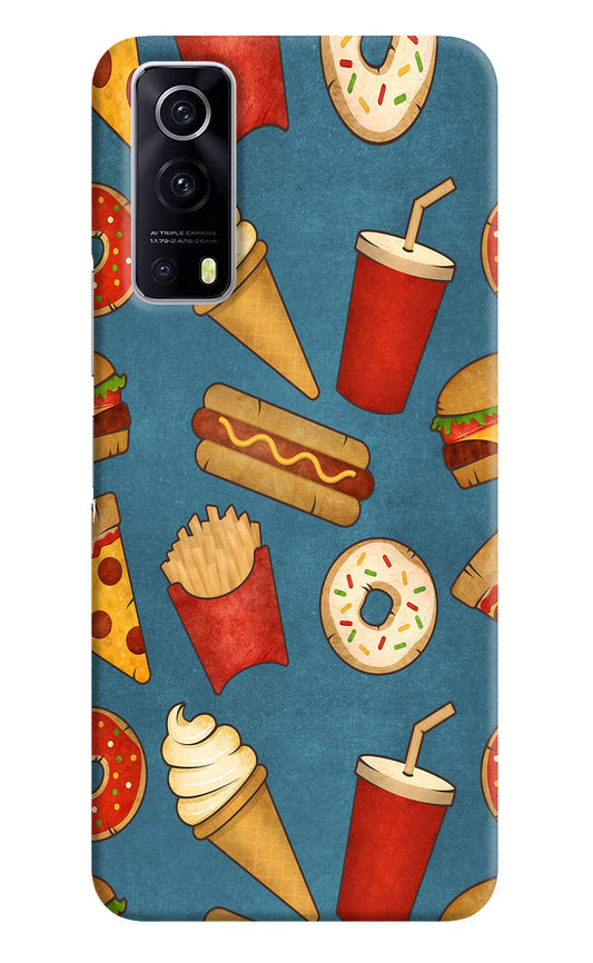 Foodie iQOO Z3 5G Hard Case Back Cover by Casekaro