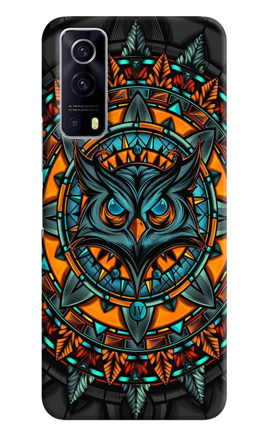 Angry Owl Art iQOO Z3 5G Hard Case Back Cover by Casekaro