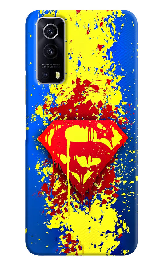 Superman logo iQOO Z3 5G Hard Case Back Cover by Casekaro