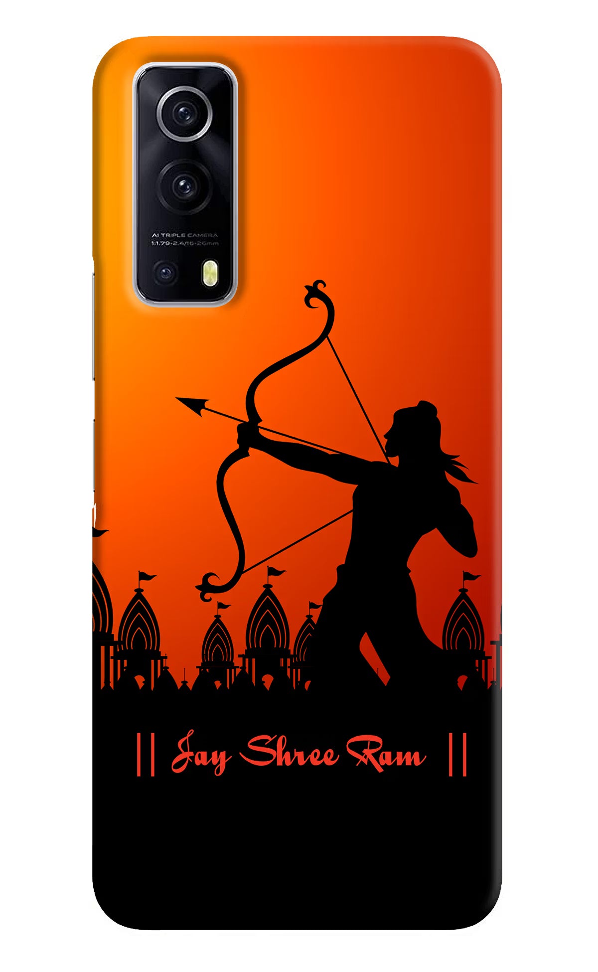 Lord Ram - 4 iQOO Z3 5G Hard Case Back Cover by Casekaro