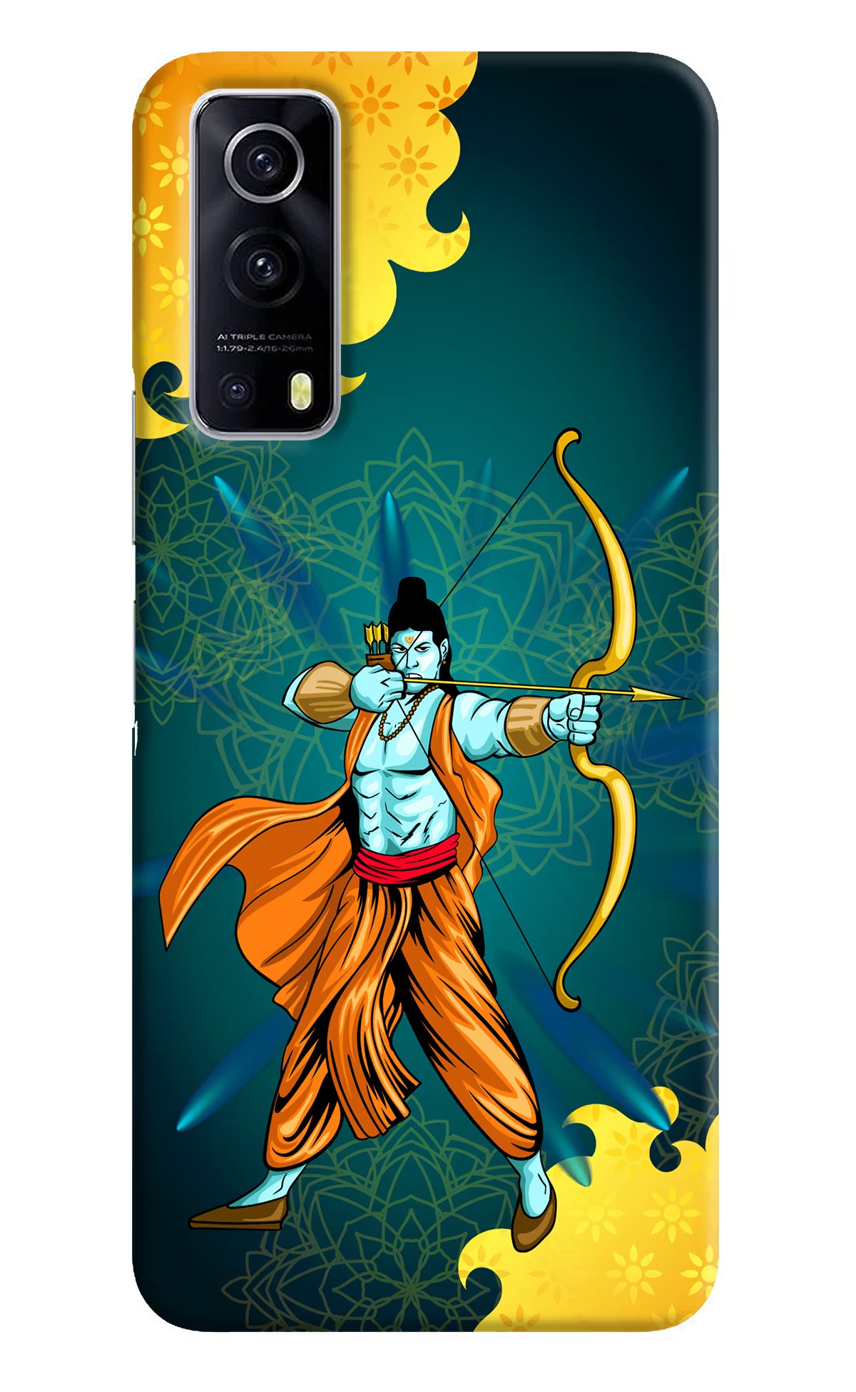 Lord Ram - 6 iQOO Z3 5G Hard Case Back Cover by Casekaro