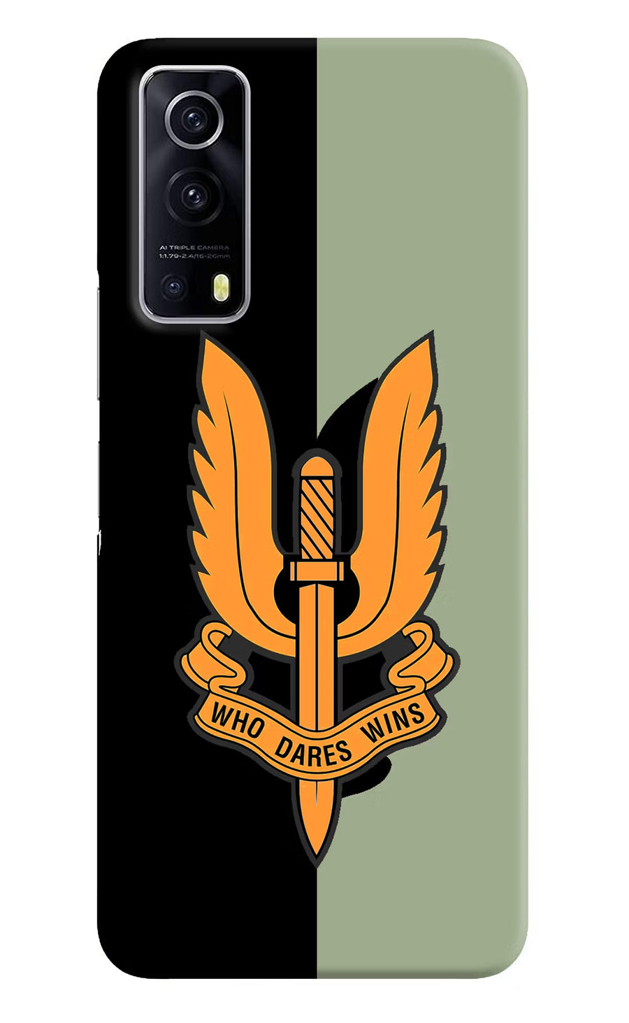 Balidan Logo iQOO Z3 5G Back Cover, Hard case
