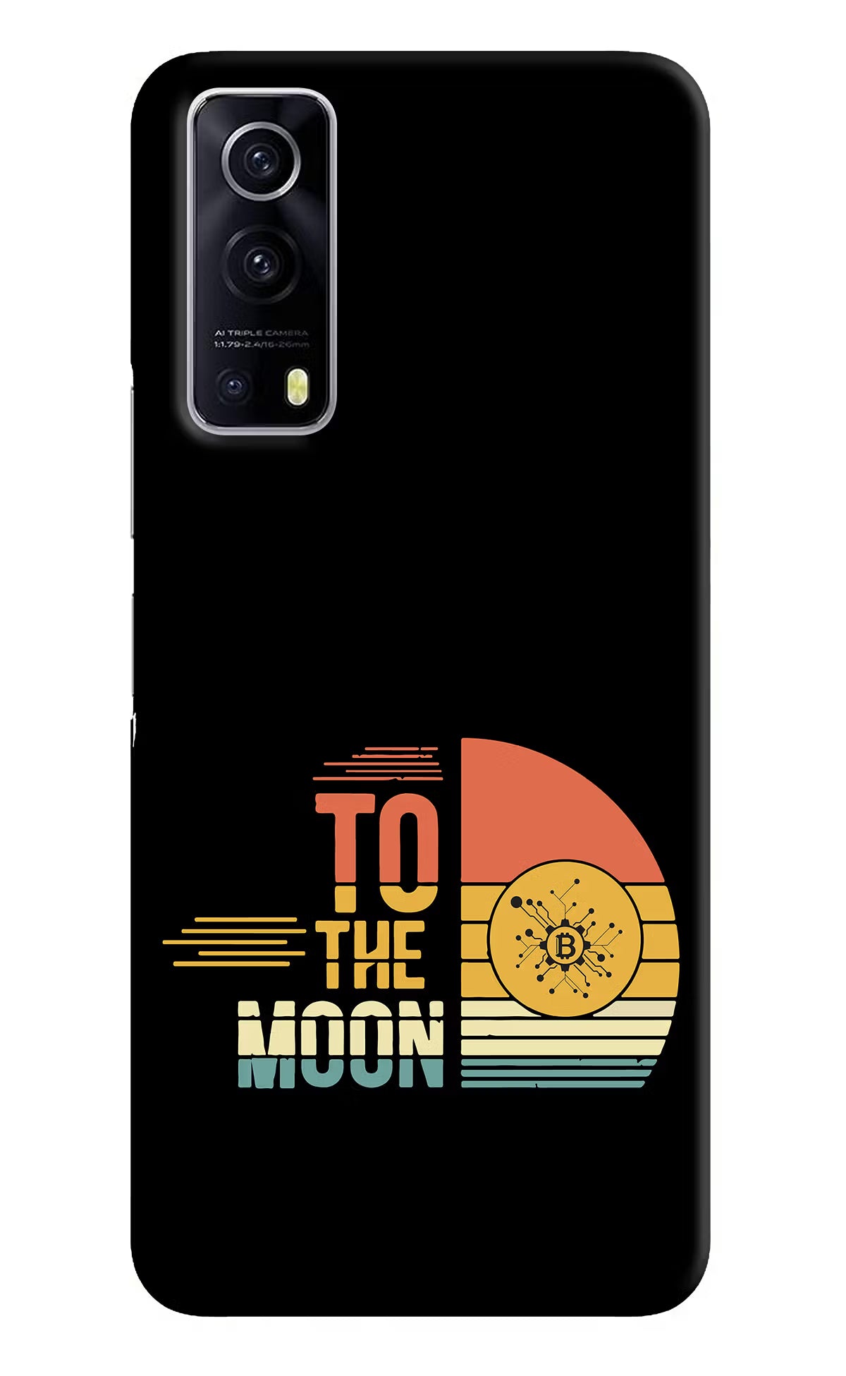To the Moon iQOO Z3 5G Hard Case Back Cover by Casekaro