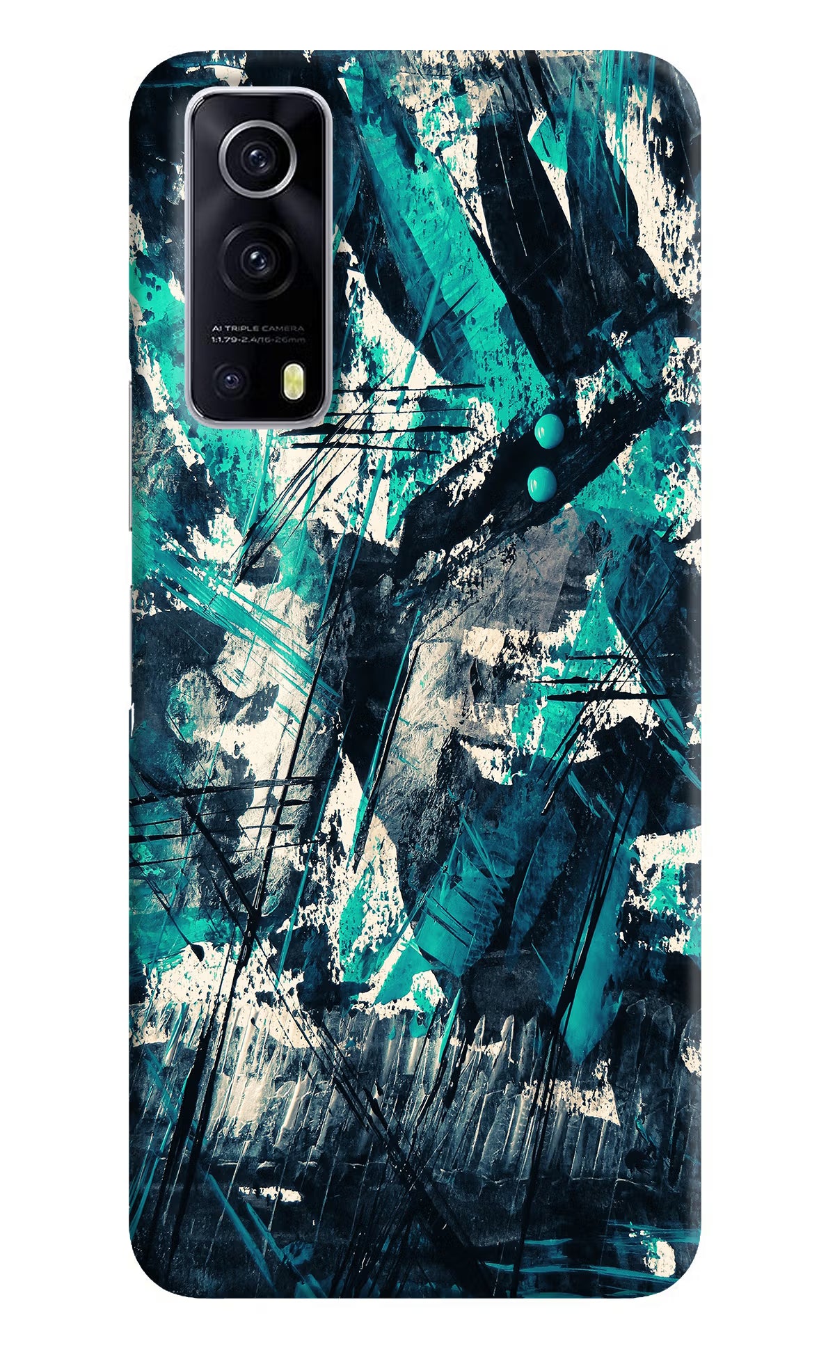 Artwork iQOO Z3 5G Hard Case Back Cover by Casekaro