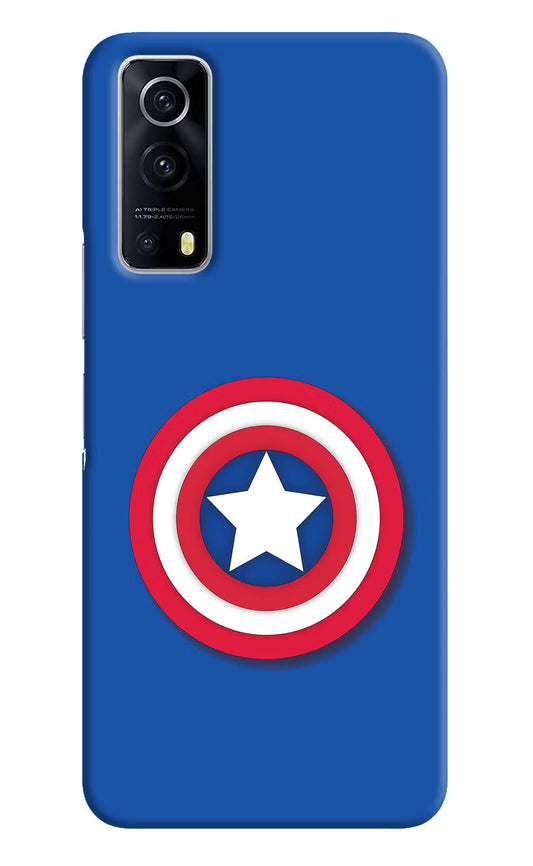 Shield iQOO Z3 5G Hard Case Back Cover by Casekaro