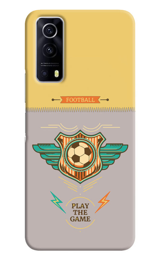 Football iQOO Z3 5G Hard Case Back Cover by Casekaro