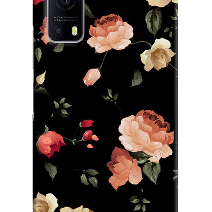 Flowers iQOO Z3 5G Hard Case Back Cover by Casekaro