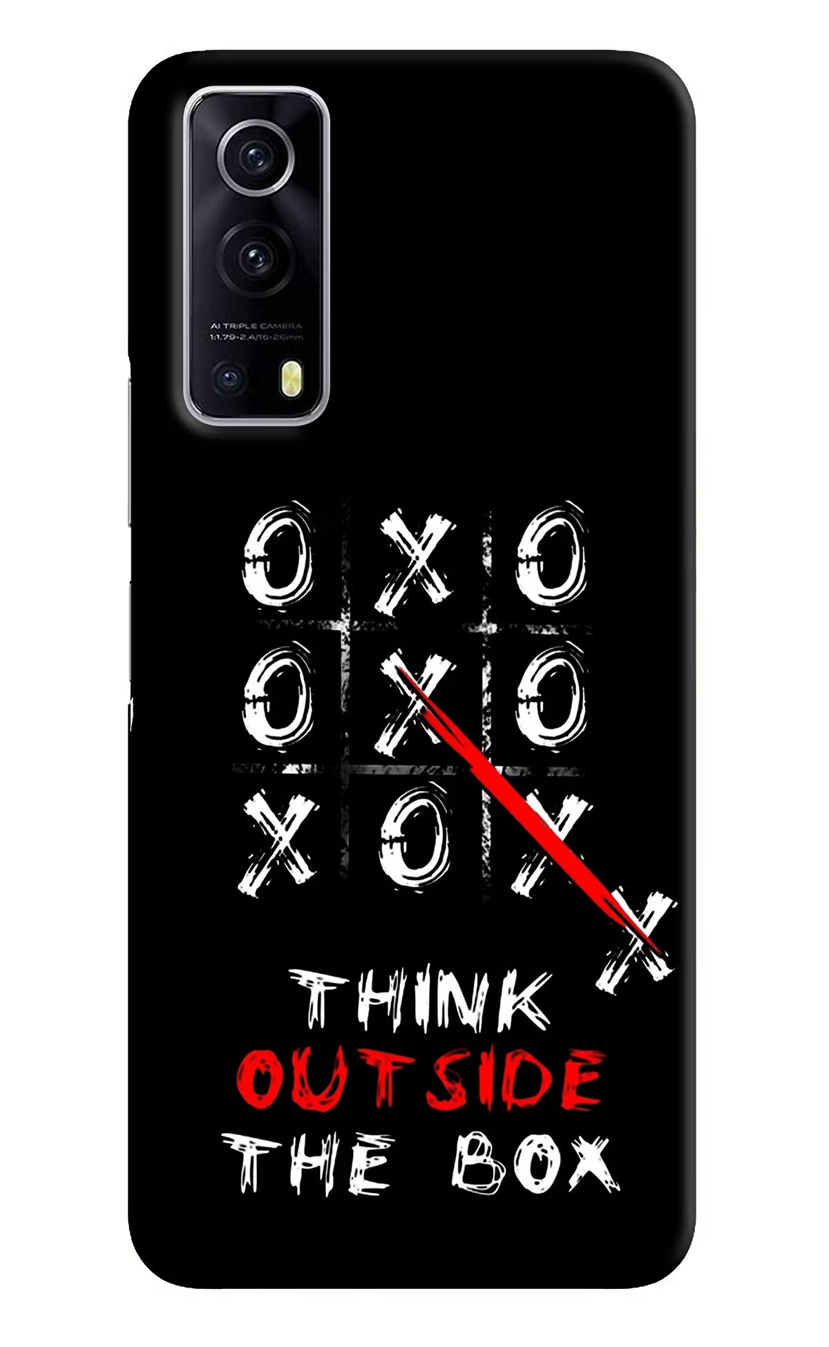 Think out of the BOX iQOO Z3 5G Hard Case Back Cover by Casekaro