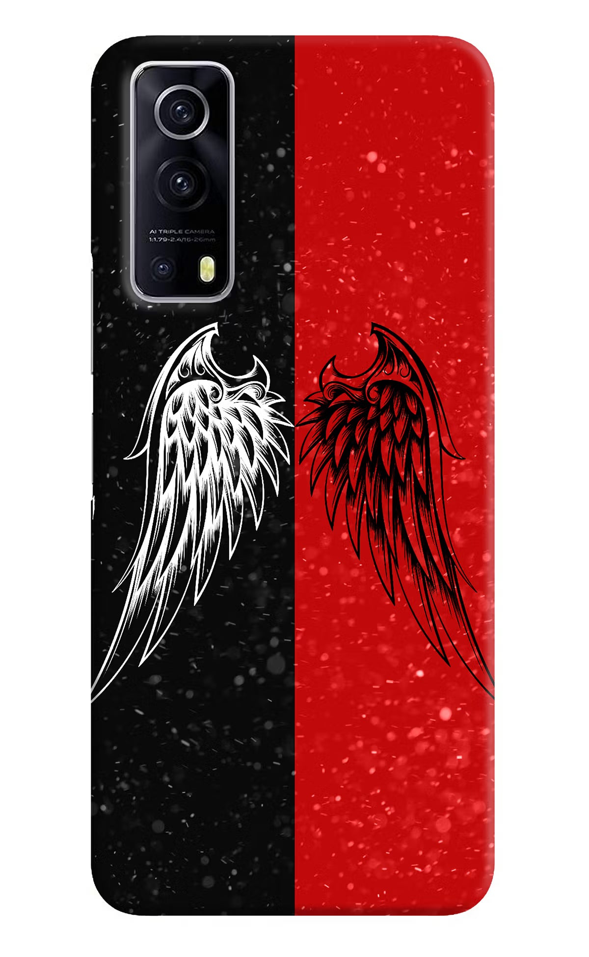 Wings iQOO Z3 5G Hard Case Back Cover by Casekaro