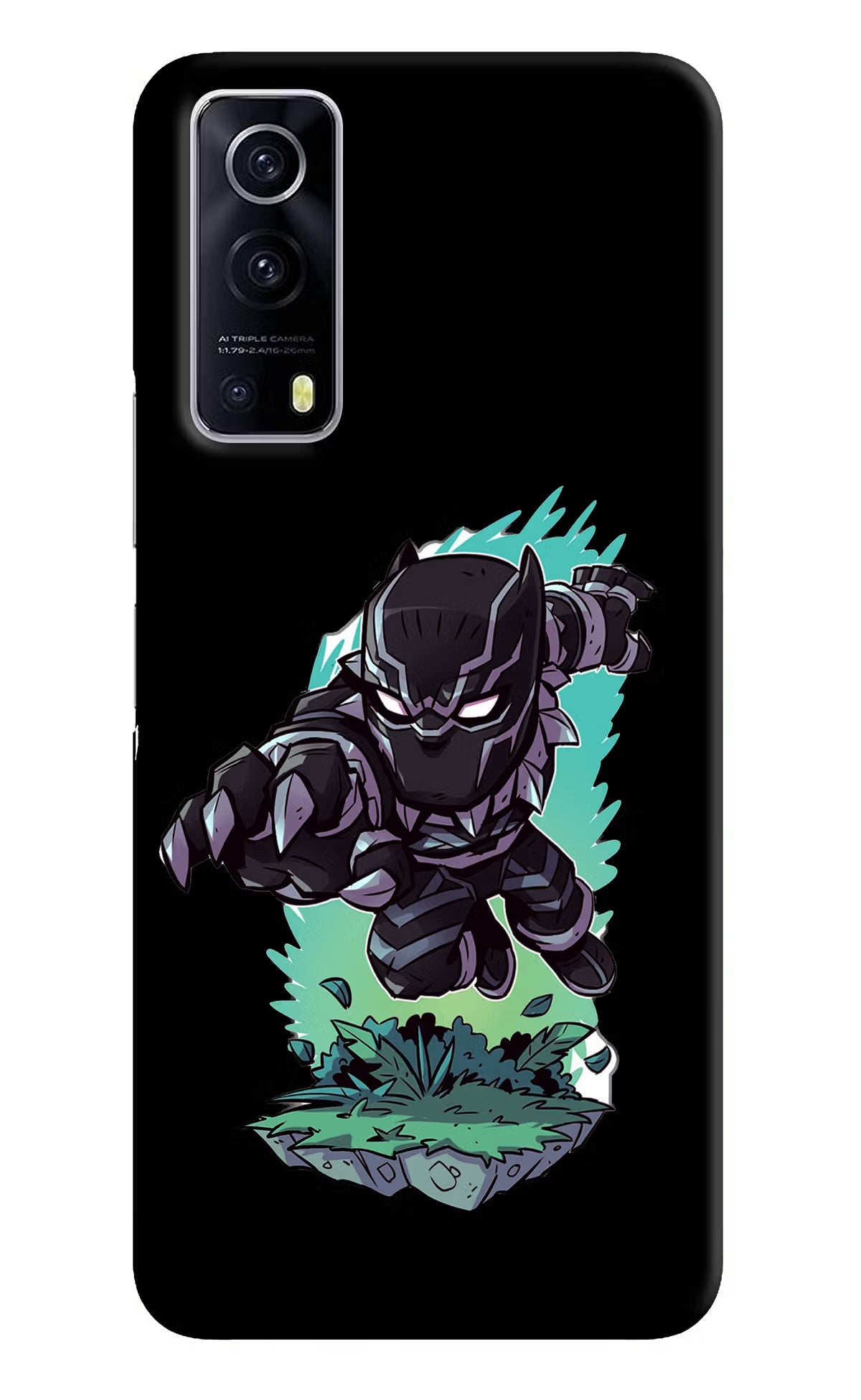 Black Panther iQOO Z3 5G Hard Case Back Cover by Casekaro