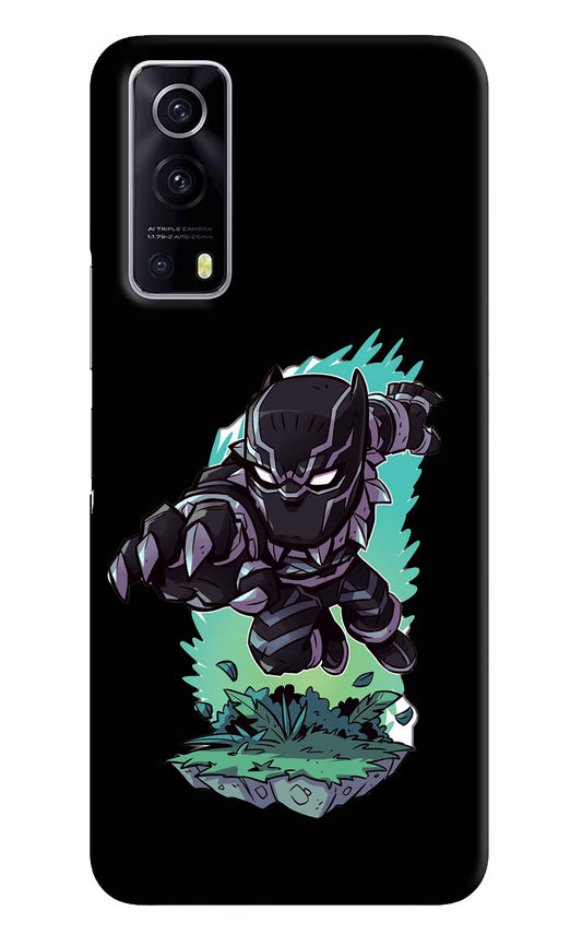 Black Panther iQOO Z3 5G Hard Case Back Cover by Casekaro