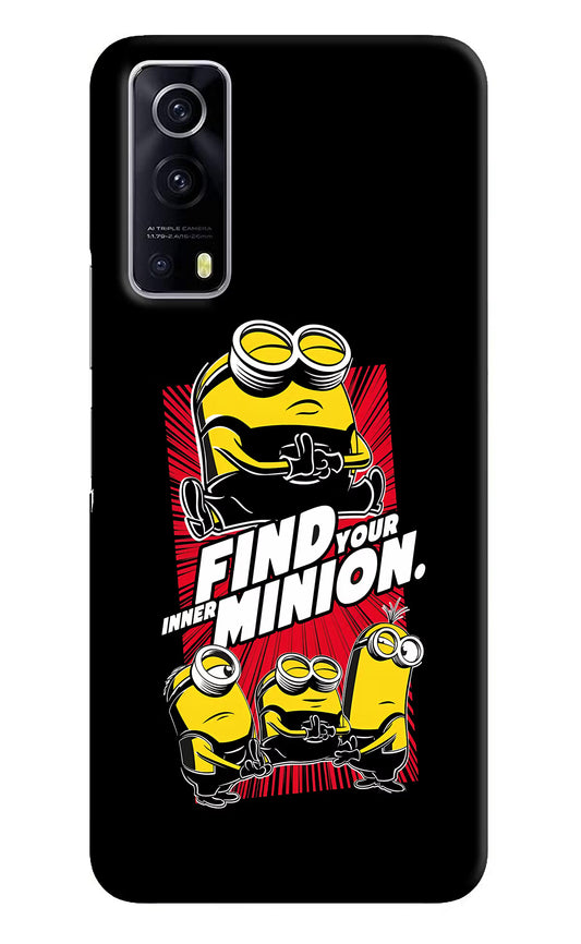 Find your inner Minion iQOO Z3 5G Hard Case Back Cover by Casekaro