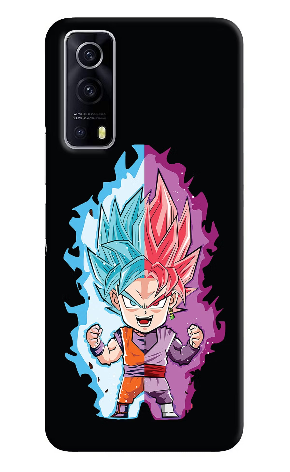Chota Goku iQOO Z3 5G Hard Case Back Cover by Casekaro