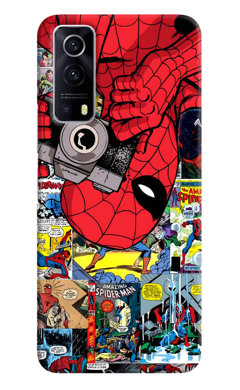 Spider Man iQOO Z3 5G Back Cover