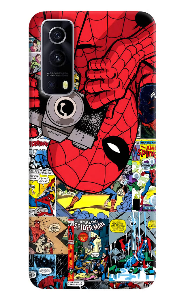 Spider Man iQOO Z3 5G Hard Case Back Cover by Casekaro