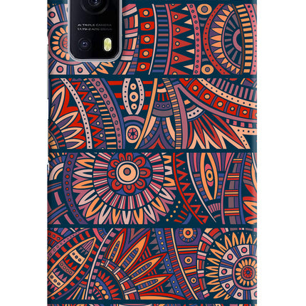 African Culture Design iQOO Z3 5G Hard Case Back Cover by Casekaro