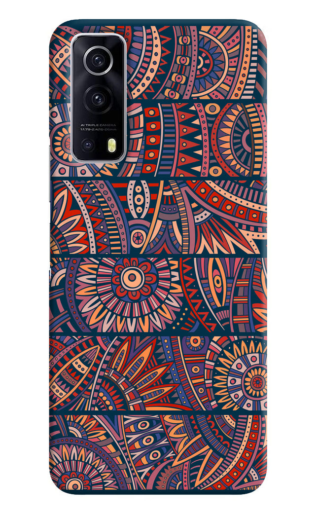 African Culture Design iQOO Z3 5G Hard Case Back Cover by Casekaro