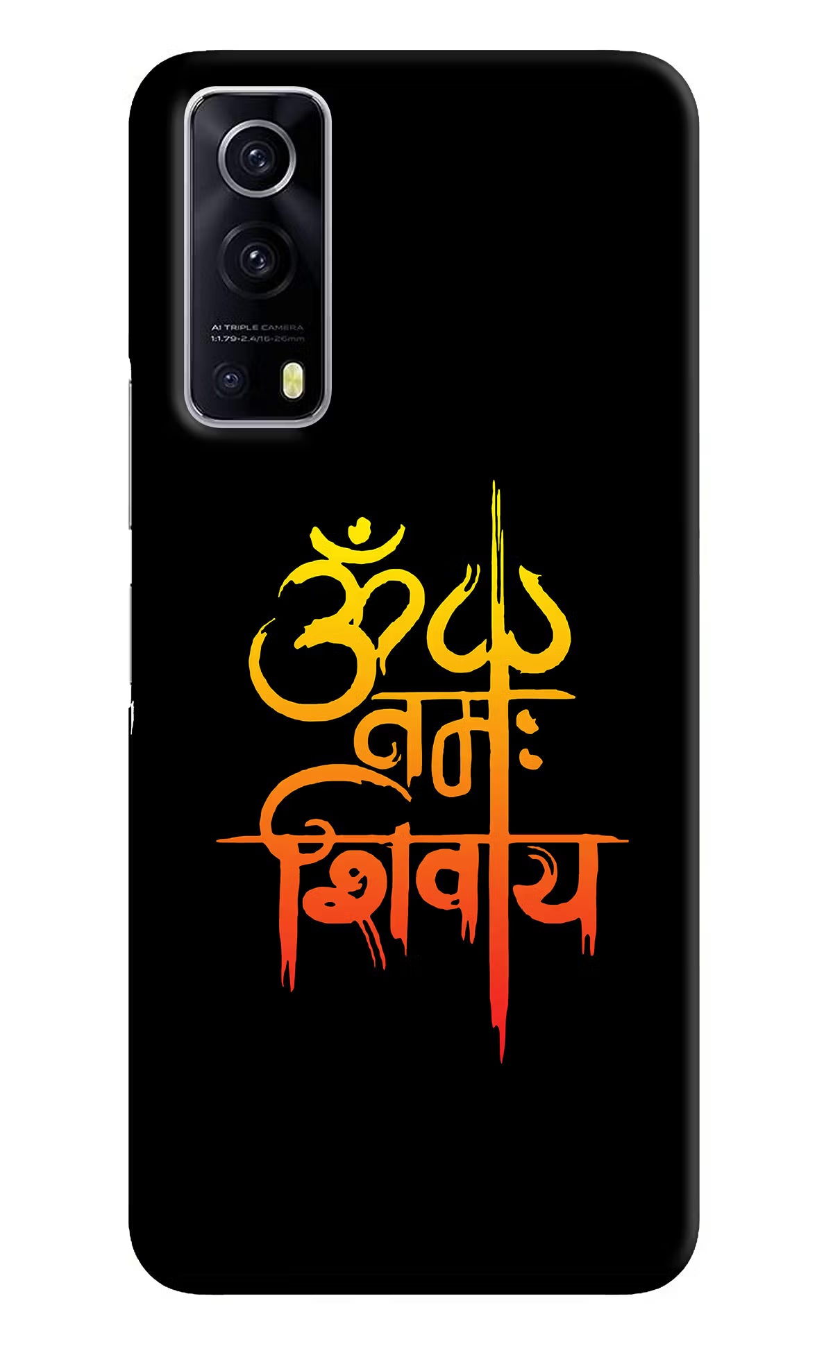 Om Namah Shivay iQOO Z3 5G Hard Case Back Cover by Casekaro