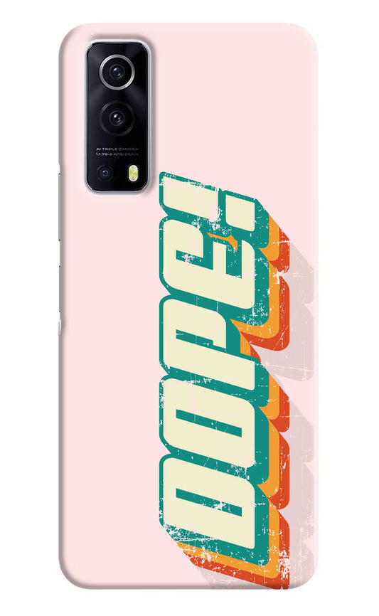Dope iQOO Z3 5G Hard Case Back Cover by Casekaro