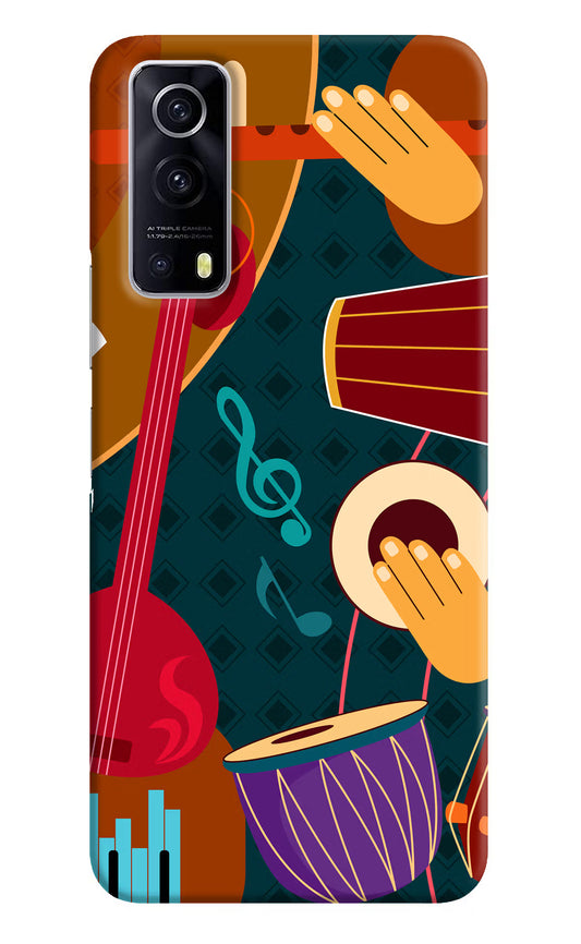Music Instrument iQOO Z3 5G Hard Case Back Cover by Casekaro