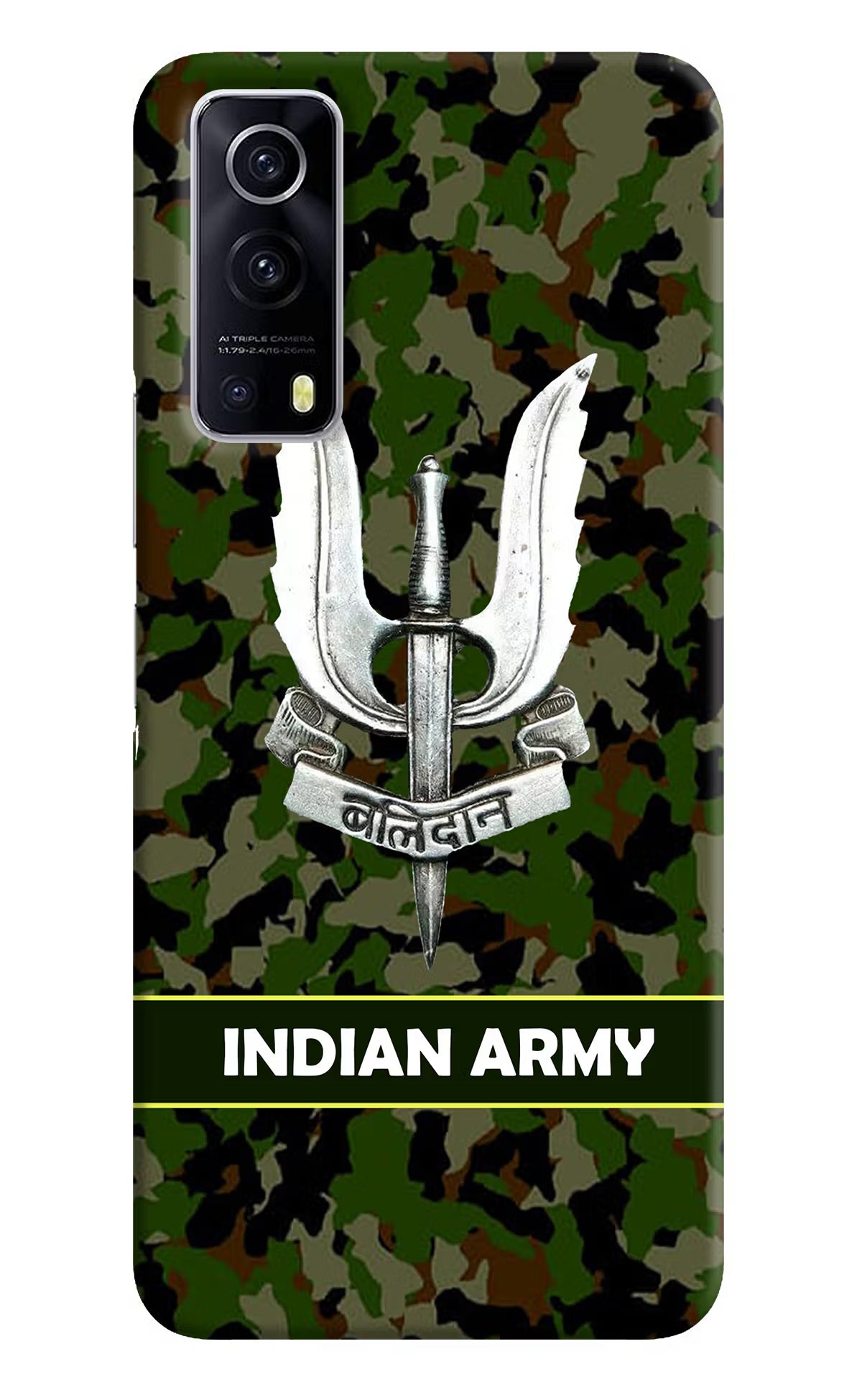 Balidan Indian Logo iQOO Z3 5G Hard Case Back Cover by Casekaro