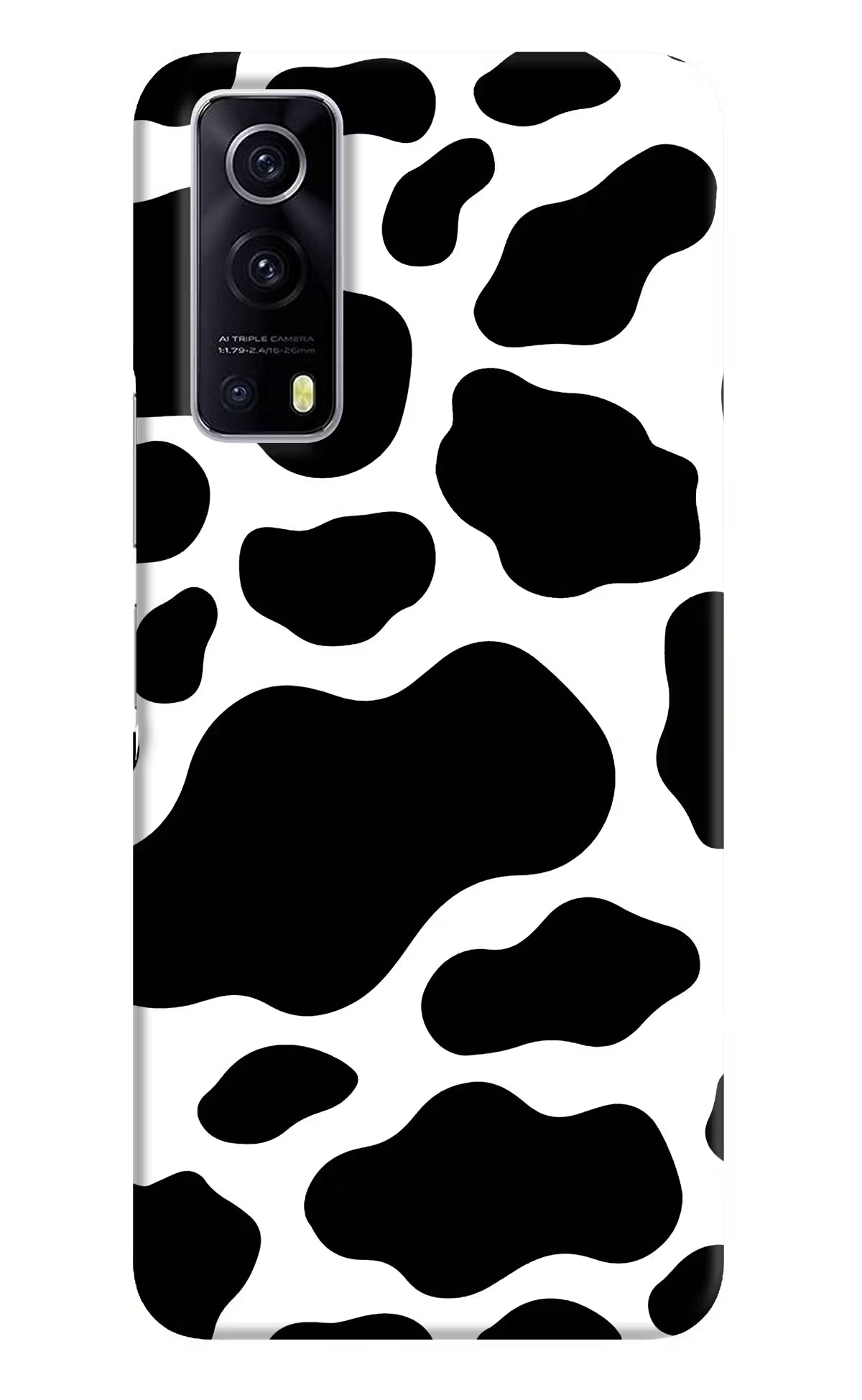 Cow Spots iQOO Z3 5G Hard Case Back Cover by Casekaro