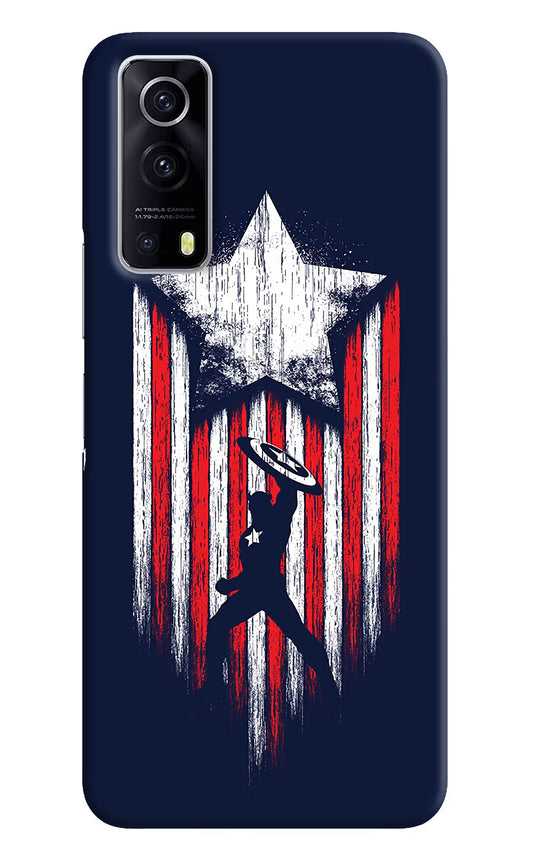 Captain America Marvel Art iQOO Z3 5G Hard Case Back Cover by Casekaro