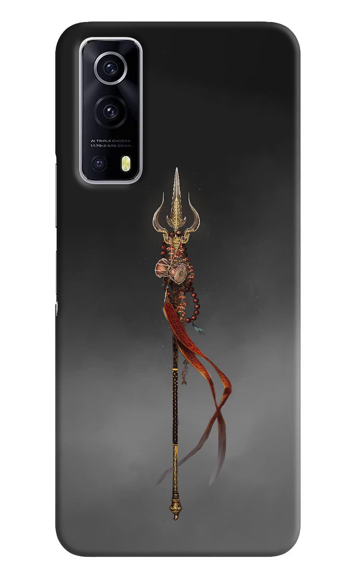 Shiv Trishul iQOO Z3 5G Hard Case Back Cover by Casekaro