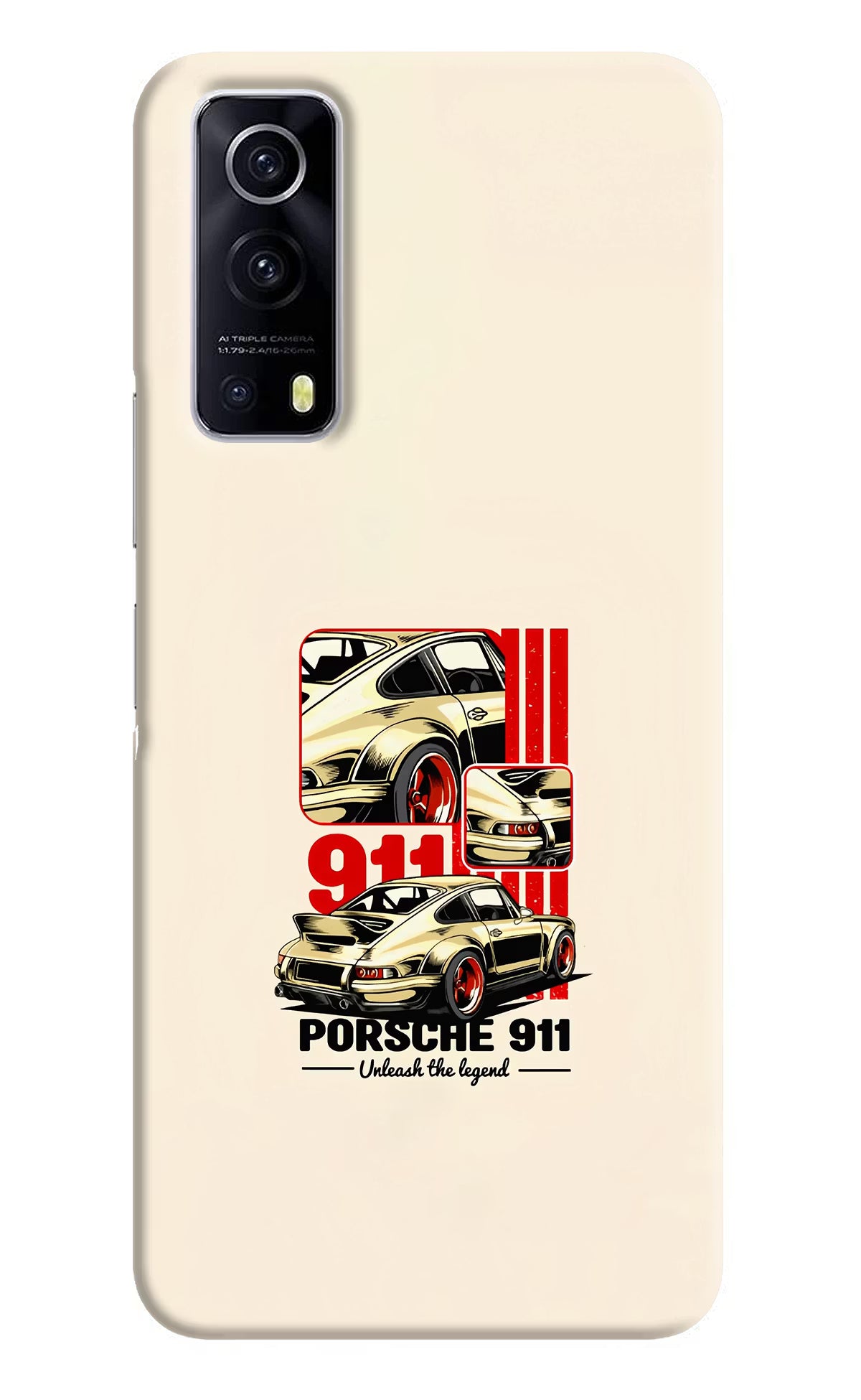 Classic Porsche 911 iQOO Z3 5G Hard Case Back Cover by Casekaro