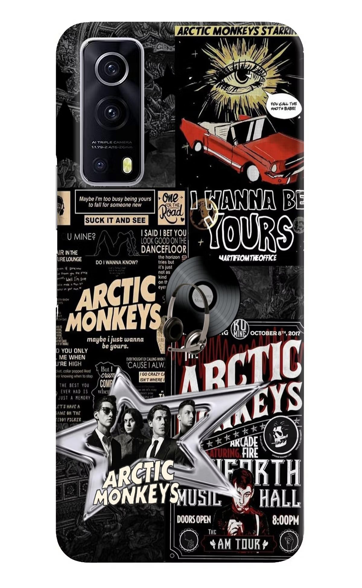 Arctic Monkeys iQOO Z3 5G Hard Case Back Cover by Casekaro
