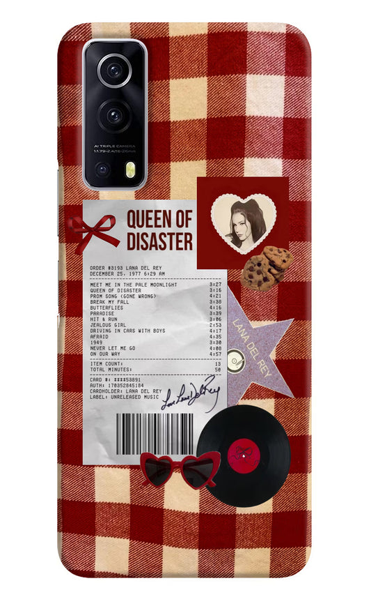 Queen of Disaster iQOO Z3 5G Hard Case Back Cover by Casekaro