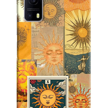 Sun iQOO Z3 5G Hard Case Back Cover by Casekaro