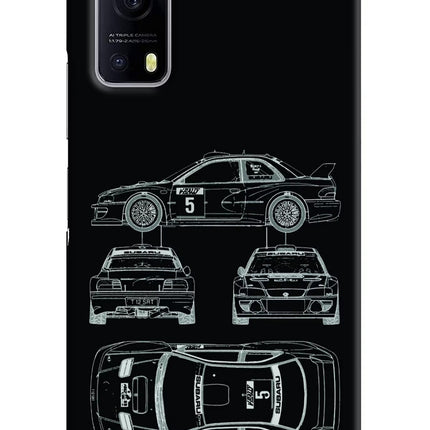 WRC'99 iQOO Z3 5G Hard Case Back Cover by Casekaro