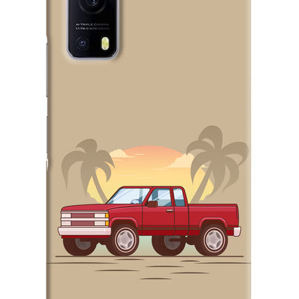 Desert Classic Drive iQOO Z3 5G Hard Case Back Cover by Casekaro