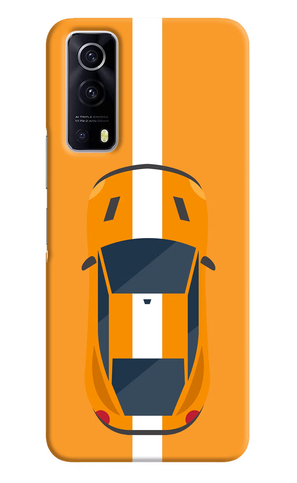 Highway Pursuit iQOO Z3 5G Hard Case Back Cover by Casekaro