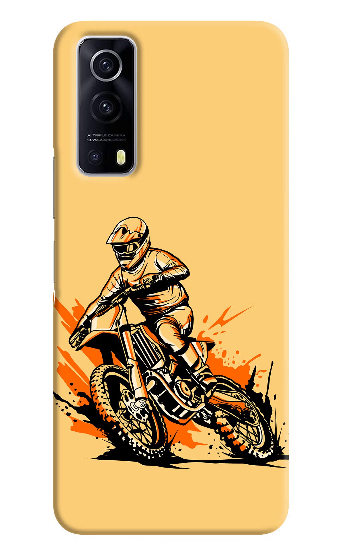 Off-Road Fury iQOO Z3 5G Hard Case Back Cover by Casekaro