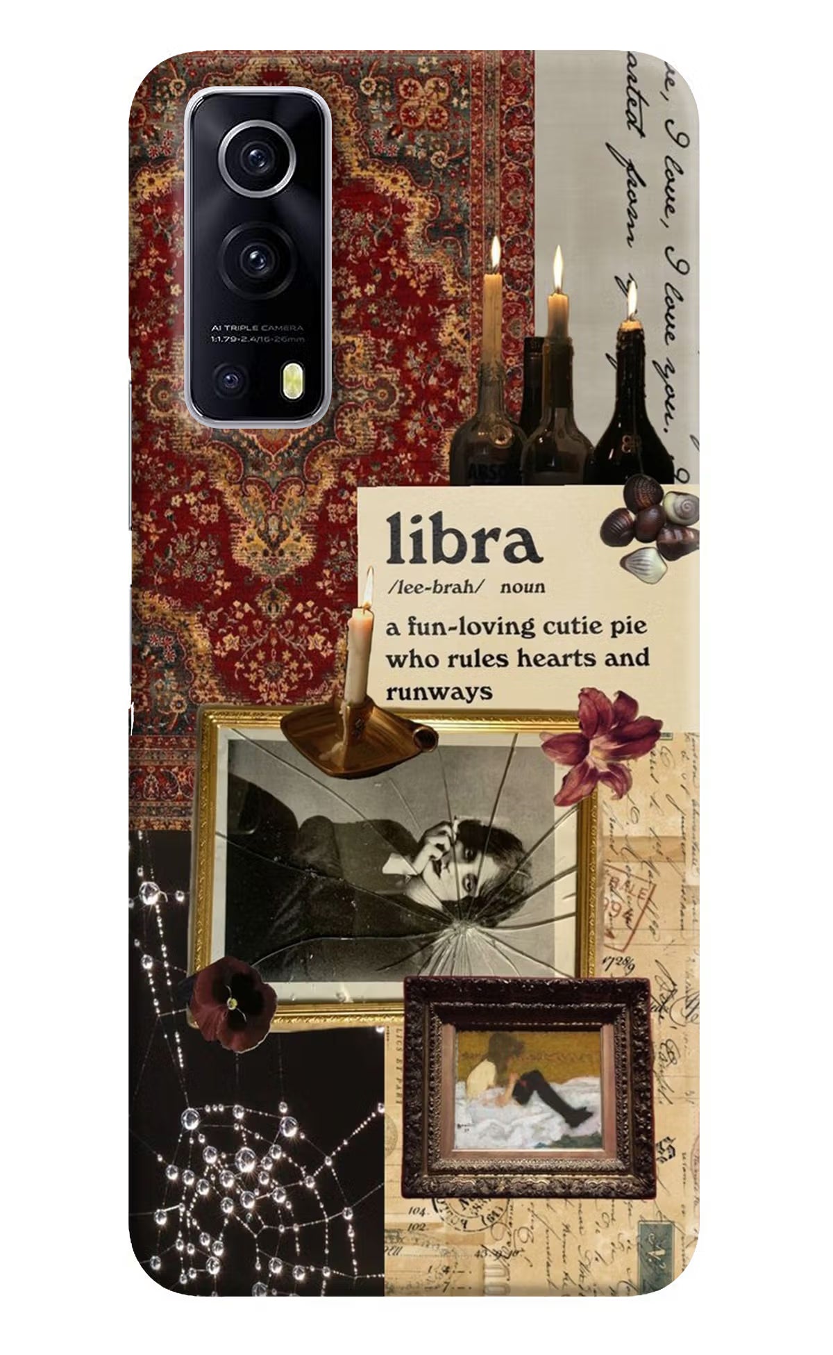 Libra Zodiac iQOO Z3 5G Hard Case Back Cover by Casekaro