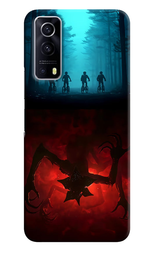 Ordinary Things Downside Up iQOO Z3 5G Hard Case Back Cover by Casekaro