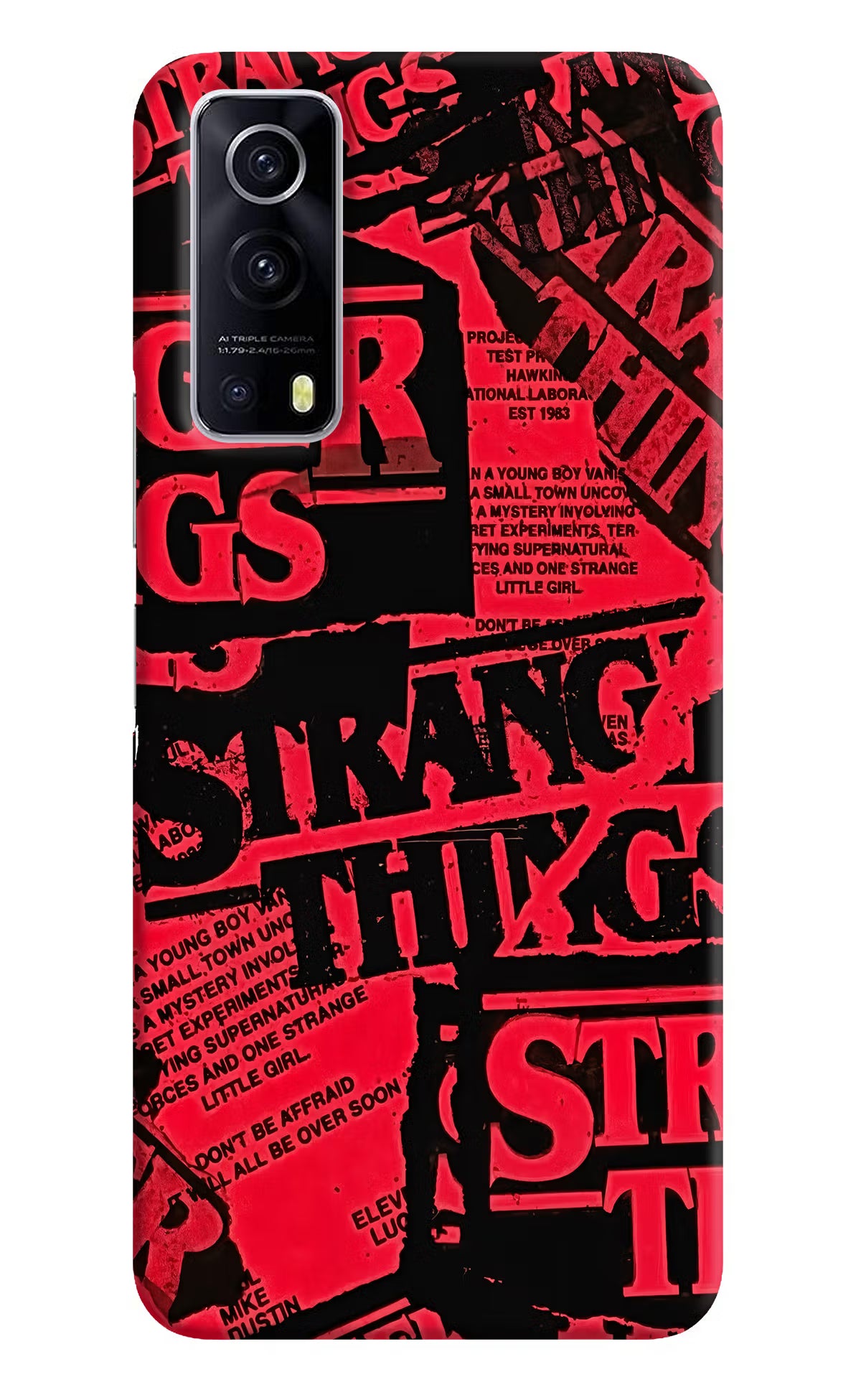 Ordinary Things iQOO Z3 5G Hard Case Back Cover by Casekaro