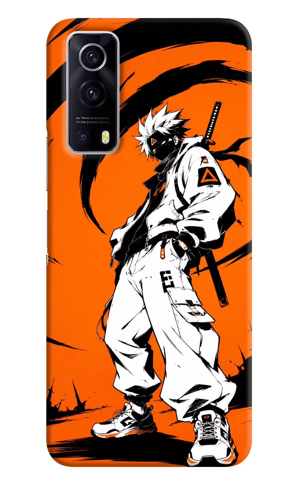 Street Samurai  iQOO Z3 5G Hard Case Back Cover by Casekaro