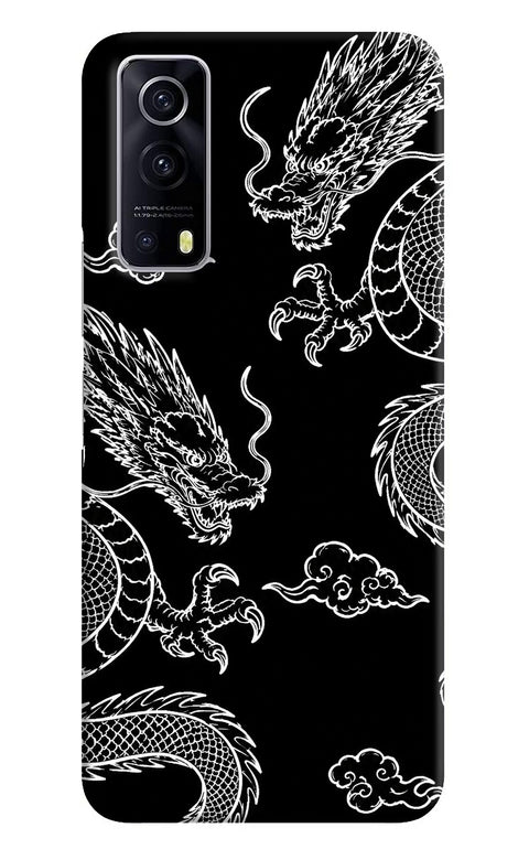 Twin Dragons iQOO Z3 5G Back Cover