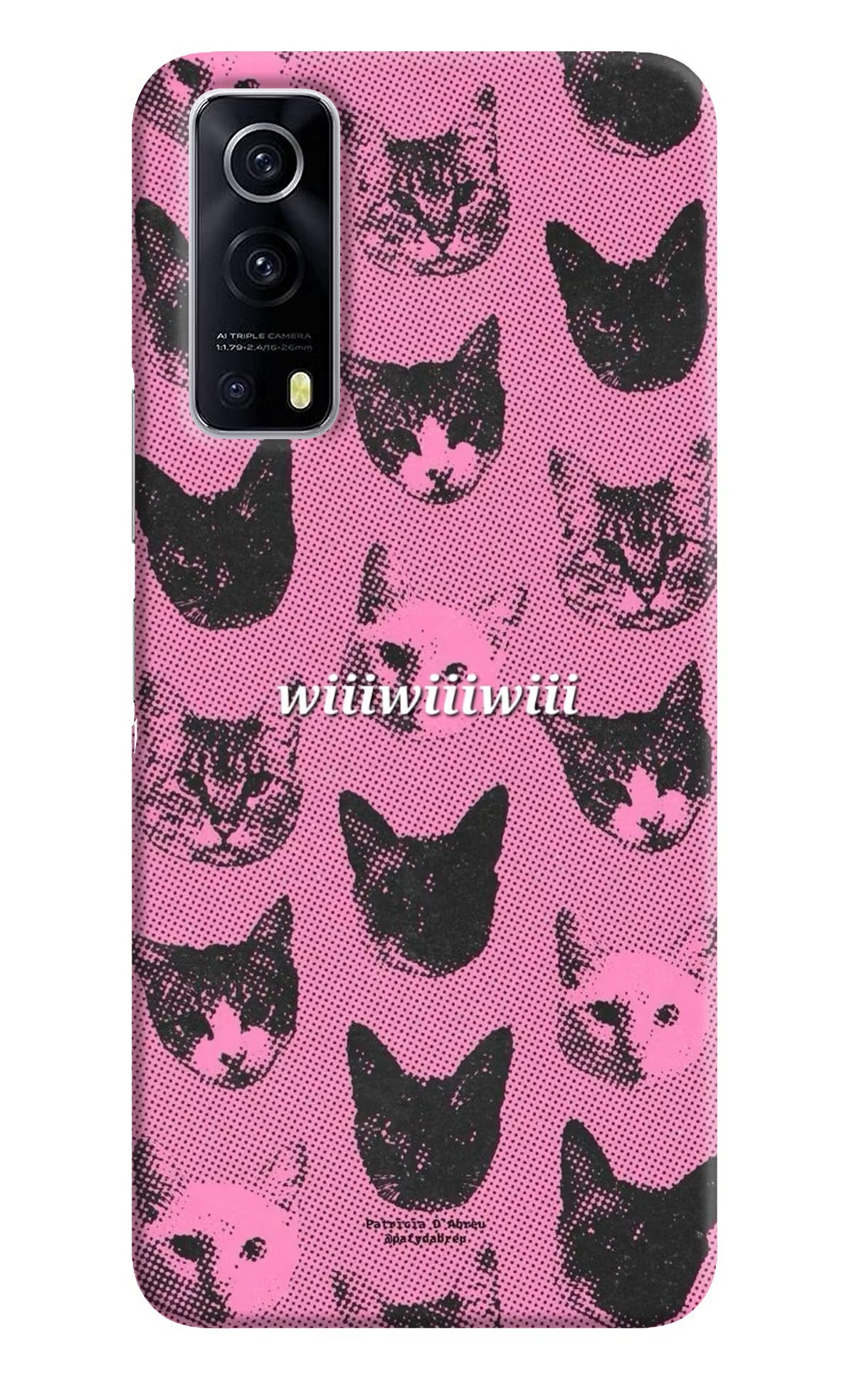 Pink Cats iQOO Z3 5G Back Cover