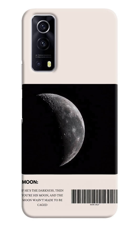 Moon Phase iQOO Z3 5G Hard Case Back Cover by Casekaro