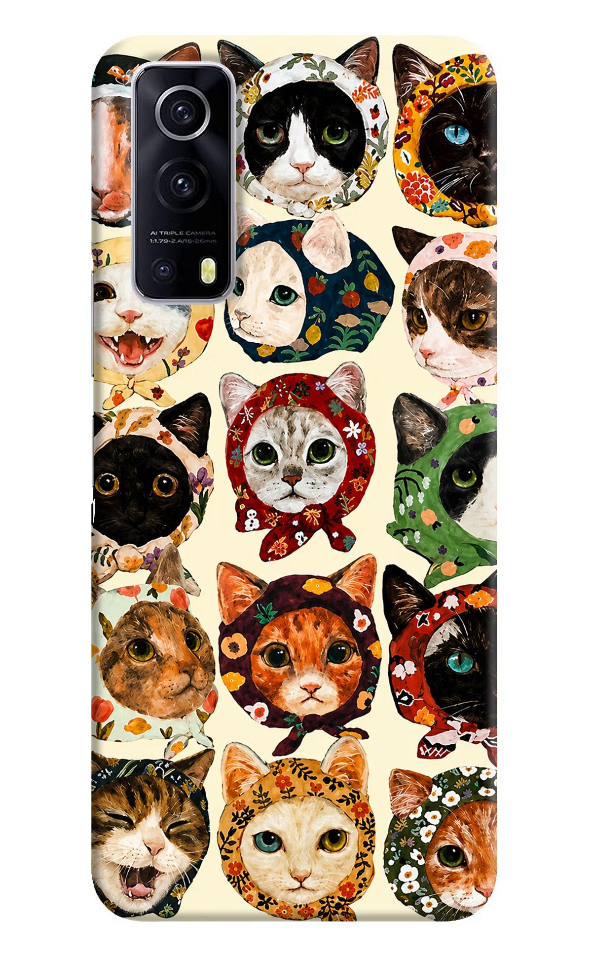 Cool Cat iQOO Z3 5G Back Cover