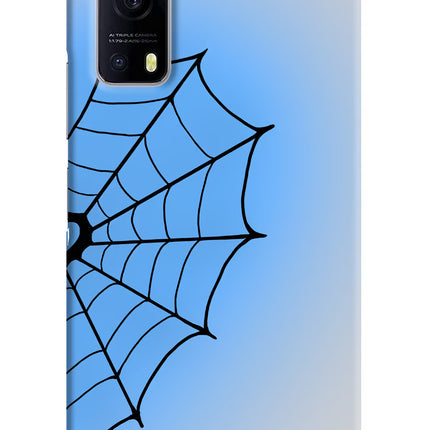 Blue Web iQOO Z3 5G Hard Case Back Cover by Casekaro