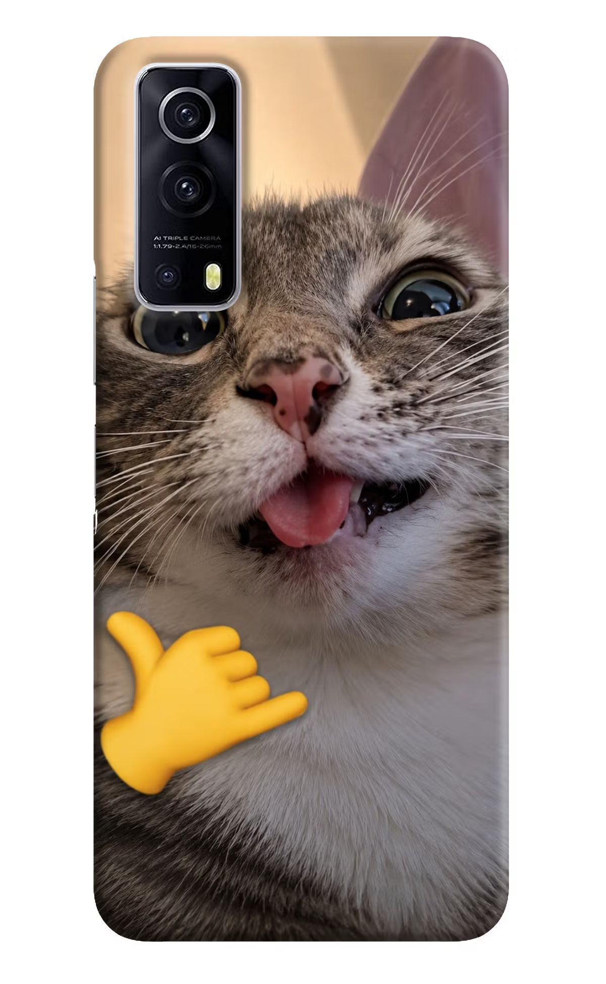 Silly Cat Call iQOO Z3 5G Back Cover